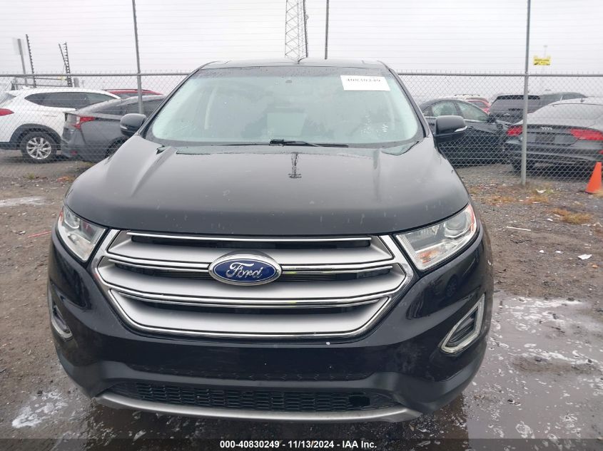 2018 Ford Edge Titanium VIN: 2FMPK3K81JBB48442 Lot: 40830249