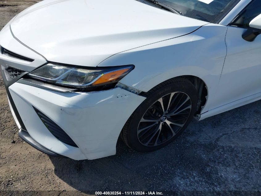 2018 Toyota Camry Se VIN: 4T1B11HK0JU537121 Lot: 40830254