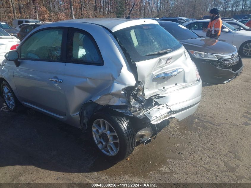 2013 Fiat 500 Pop VIN: 3C3CFFAR2DT707612 Lot: 40830256