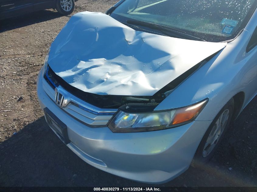 2012 Honda Civic Hybrid VIN: JHMFB4F24CS011238 Lot: 40830279