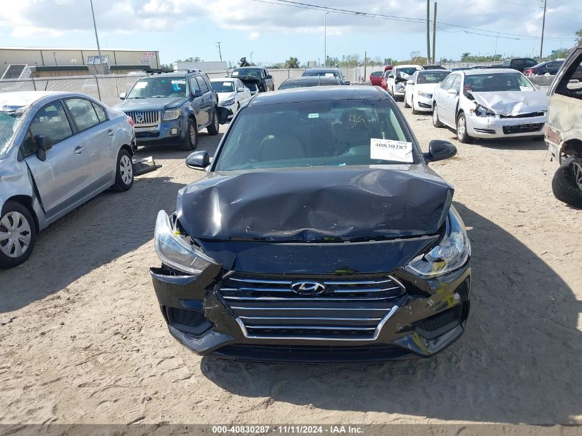 VIN 3KPC24A65NE181130 2022 Hyundai Accent, SE no.11