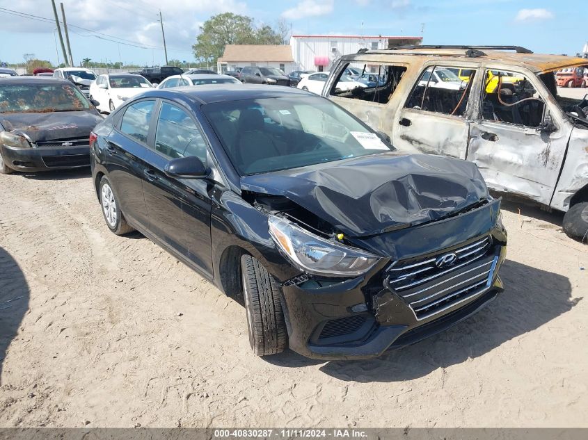 VIN 3KPC24A65NE181130 2022 Hyundai Accent, SE no.1