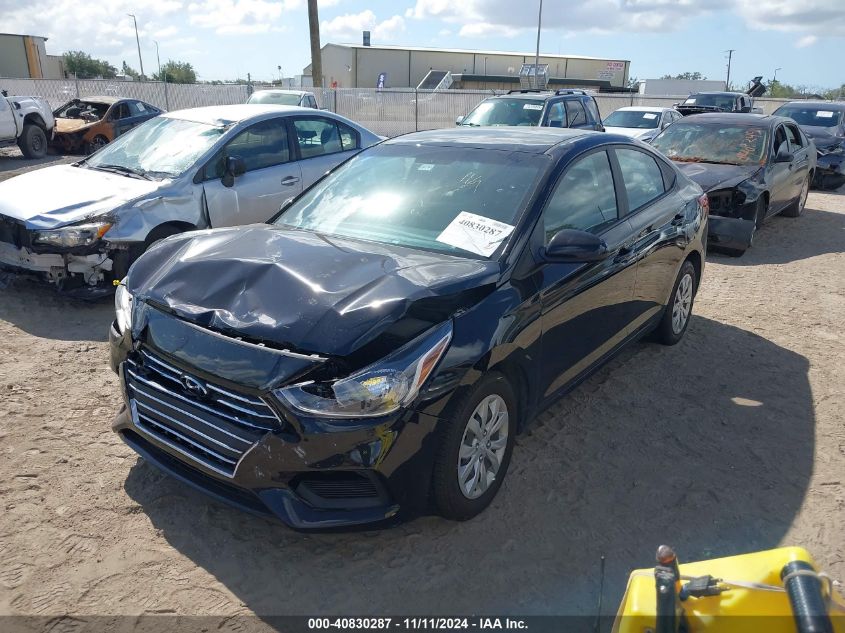 VIN 3KPC24A65NE181130 2022 Hyundai Accent, SE no.2