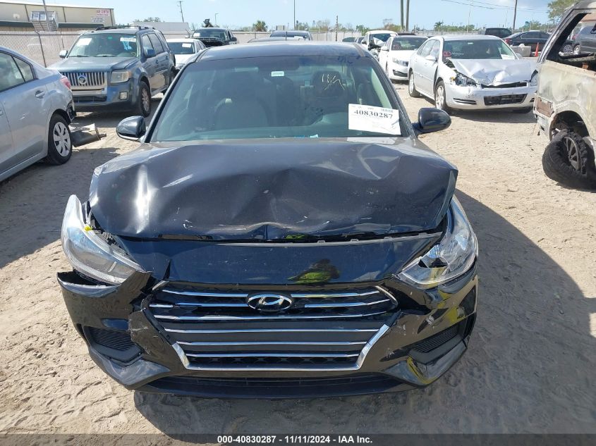 VIN 3KPC24A65NE181130 2022 Hyundai Accent, SE no.6