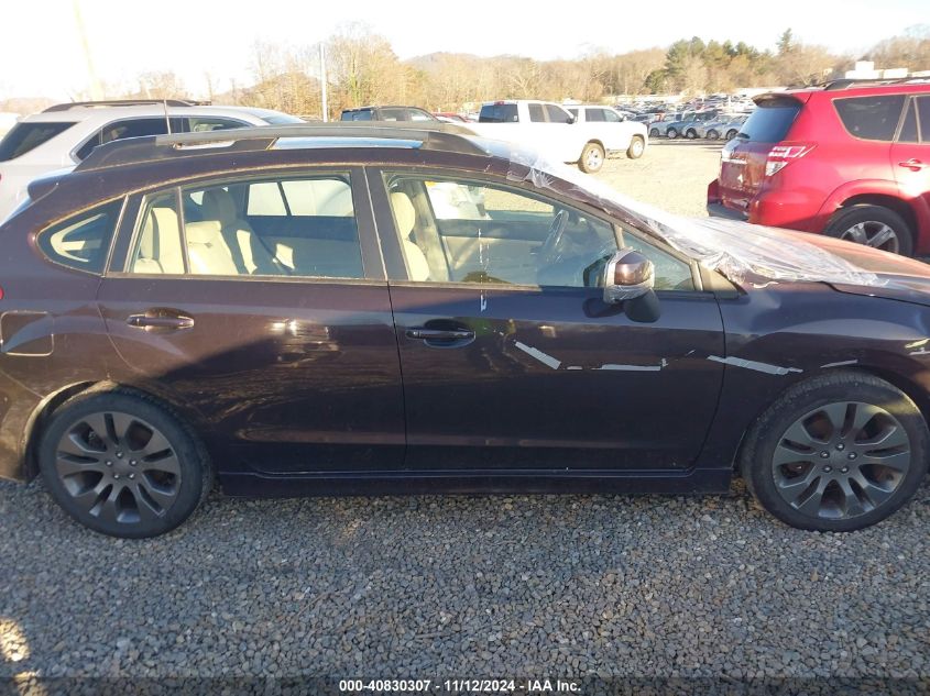 2013 Subaru Impreza 2.0I Sport Premium VIN: JF1GPAL69D2801588 Lot: 40830307