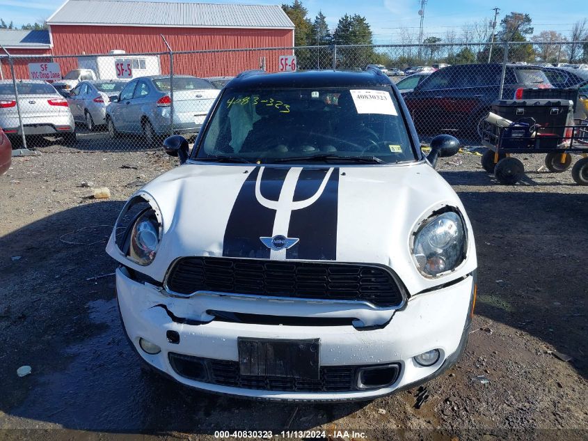 2012 Mini Cooper S Countryman VIN: WMWZC5C53CWM13502 Lot: 40830323