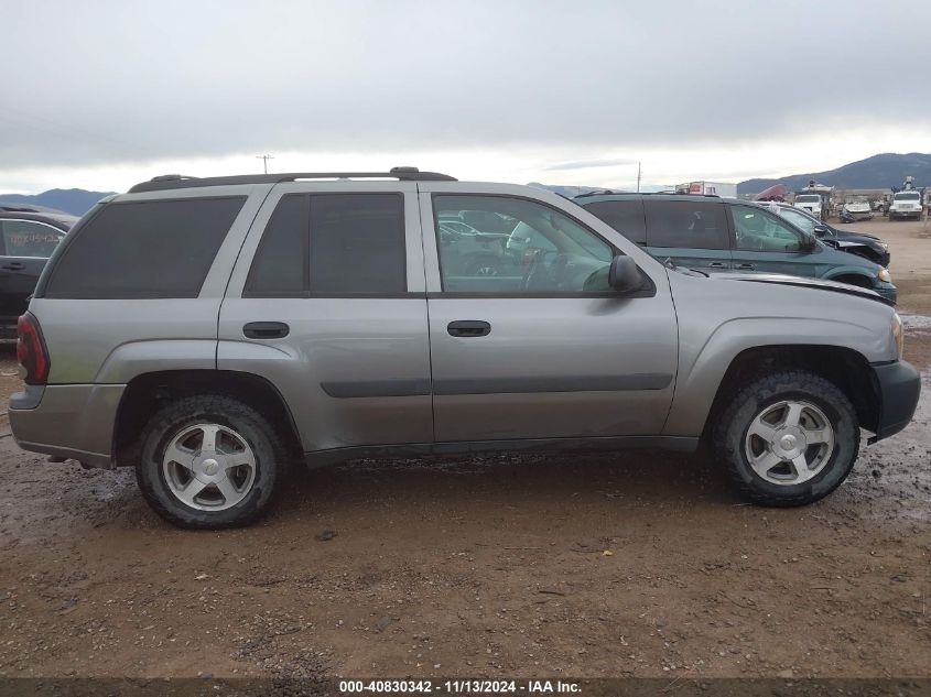 2005 Chevrolet Trailblazer Ls VIN: 1GNDT13S752220167 Lot: 40830342