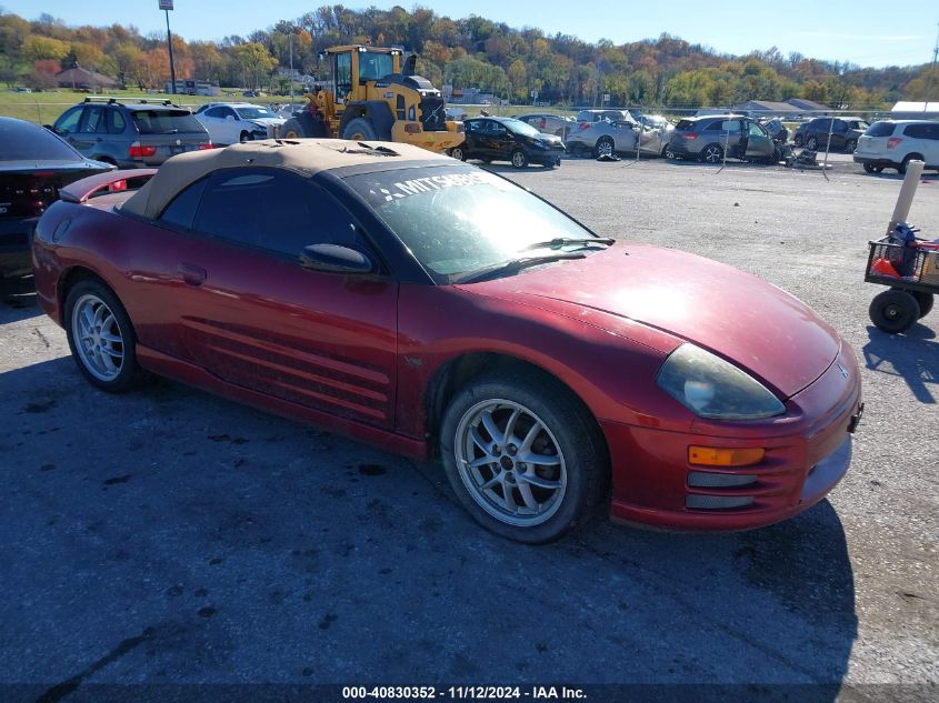 4A3AE85H22E012690 MITSUBISHI ECLIPSE SPYDER Photo 1