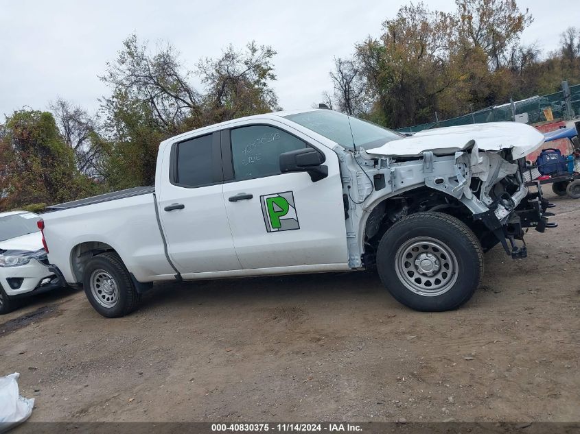 2021 Chevrolet Silverado 1500 2Wd Standard Bed Wt VIN: 1GCRWAEHXMZ114681 Lot: 40830375