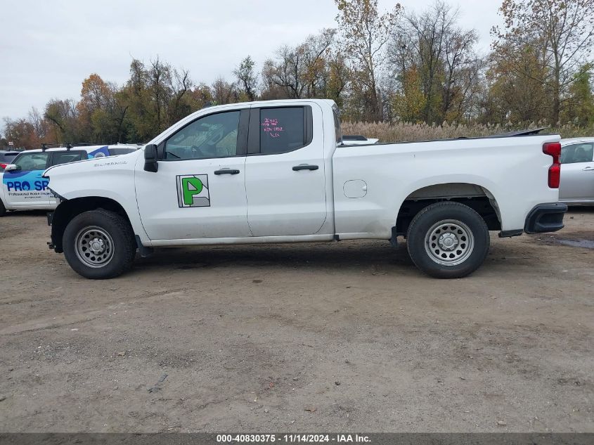 2021 Chevrolet Silverado 1500 2Wd Standard Bed Wt VIN: 1GCRWAEHXMZ114681 Lot: 40830375