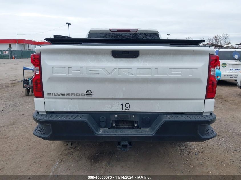 2021 Chevrolet Silverado 1500 2Wd Standard Bed Wt VIN: 1GCRWAEHXMZ114681 Lot: 40830375