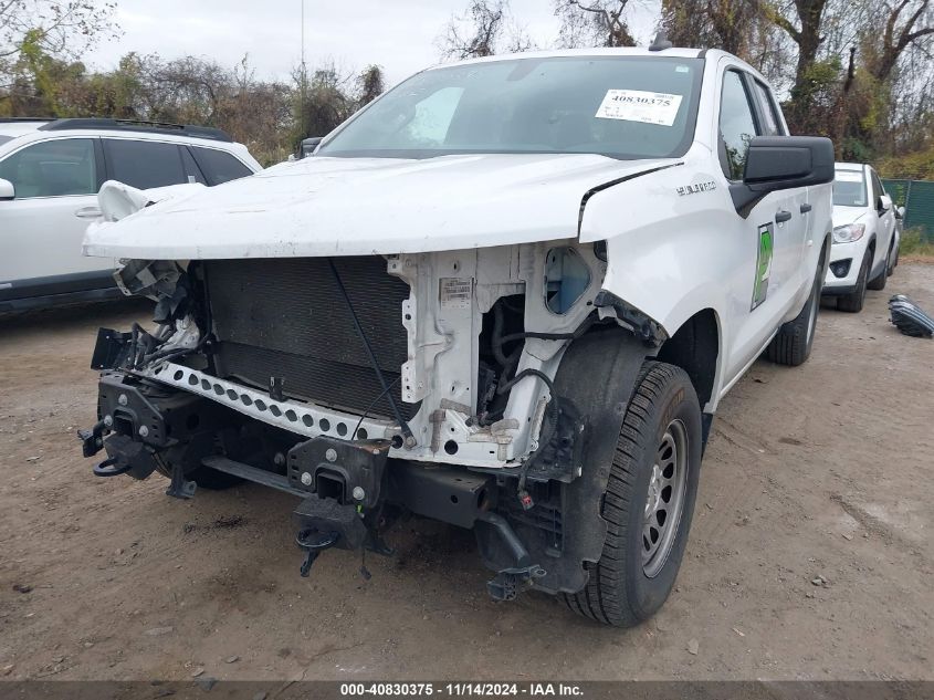 2021 Chevrolet Silverado 1500 2Wd Standard Bed Wt VIN: 1GCRWAEHXMZ114681 Lot: 40830375