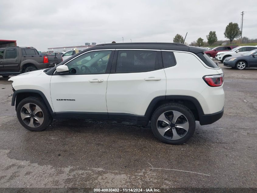 2018 Jeep Compass Latitude 4X4 VIN: 3C4NJDBB1JT168453 Lot: 40830402