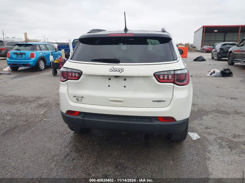 2018 Jeep Compass Latitude 4X4 VIN: 3C4NJDBB1JT168453 Lot: 40830402