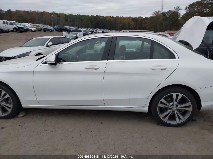 2015 Mercedes-Benz C 300 4Matic/Luxury 4Matic/Sport 4Matic VIN: 55SWF4KB5FU019859 Lot: 40830418