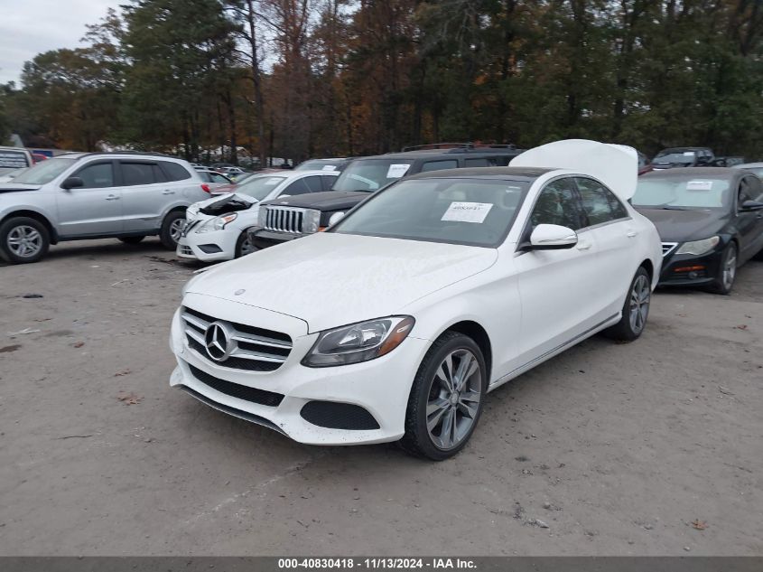 VIN 55SWF4KB5FU019859 2015 Mercedes-Benz C 300, 4Ma... no.2