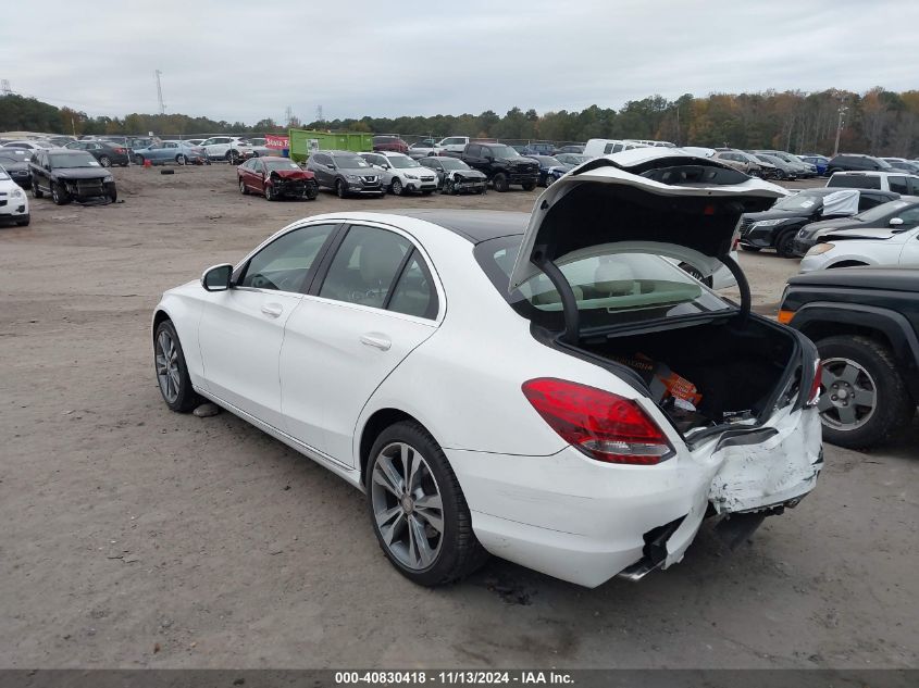 VIN 55SWF4KB5FU019859 2015 Mercedes-Benz C 300, 4Ma... no.3