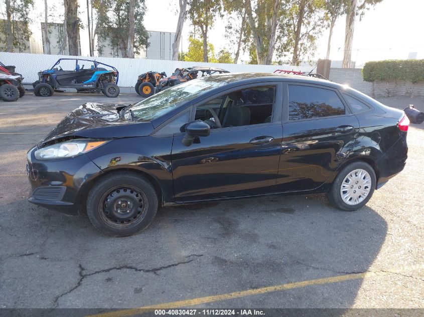 2019 Ford Fiesta S VIN: 3FADP4AJ3KM121817 Lot: 40830427