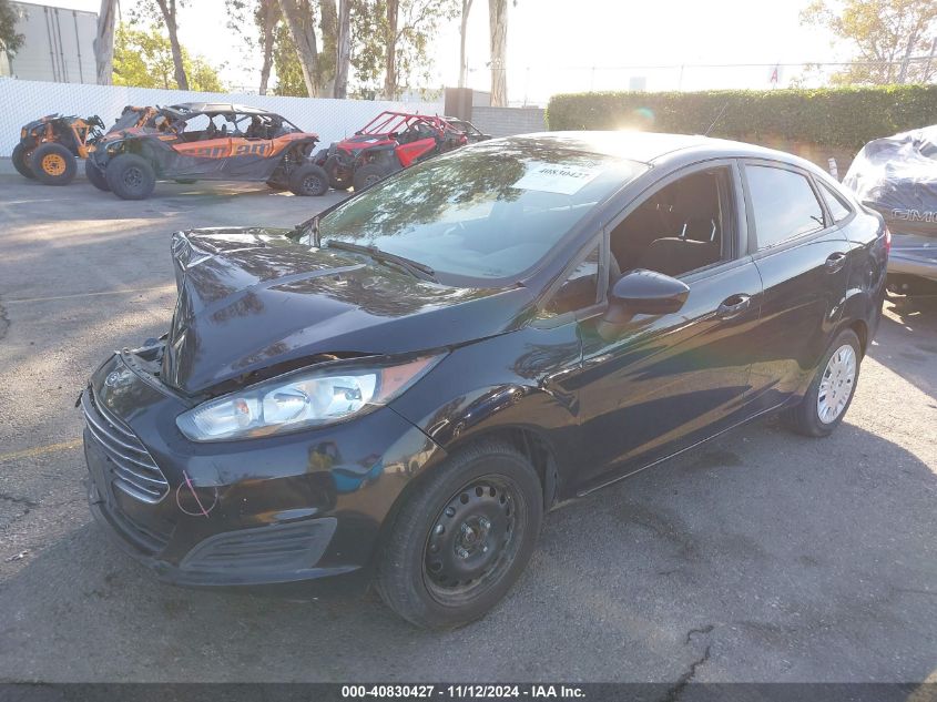 2019 Ford Fiesta S VIN: 3FADP4AJ3KM121817 Lot: 40830427