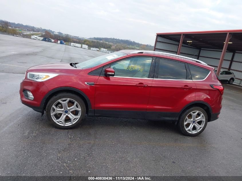 2019 Ford Escape Titanium VIN: 1FMCU9J99KUA18880 Lot: 40830436