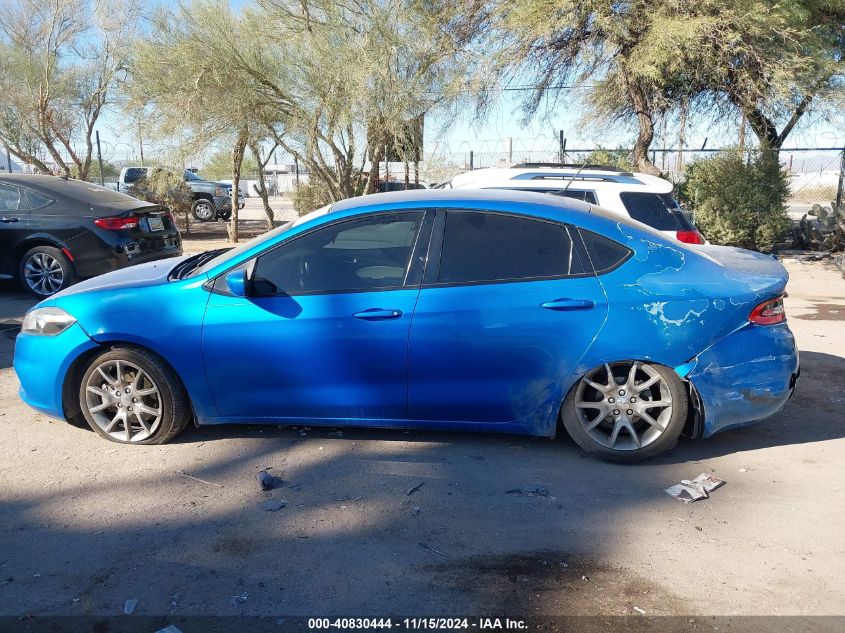 2015 Dodge Dart Sxt VIN: 1C3CDFBB0FD181559 Lot: 40830444