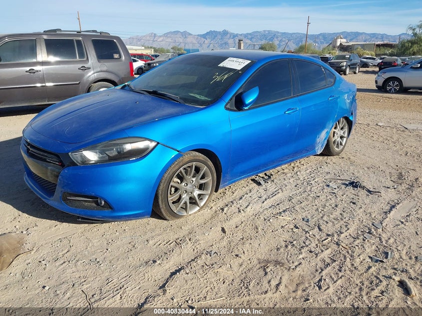 Vin: 1c3cdfbb0fd181559, lot: 41320047, dodge dart sxt 20152