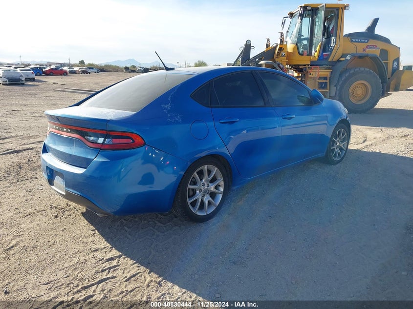 Vin: 1c3cdfbb0fd181559, lot: 41320047, dodge dart sxt 20154