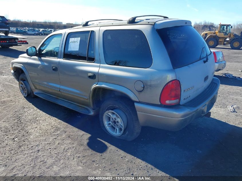 2000 Dodge Durango VIN: 1B4HS28N5YF270551 Lot: 40830452