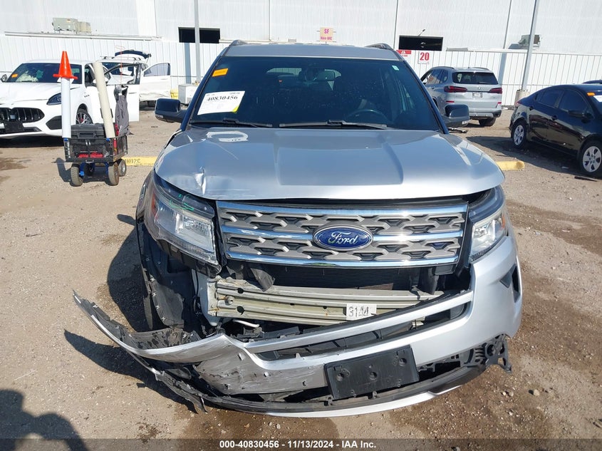 VIN 1FM5K7D87JGA35387 2018 FORD EXPLORER XLT