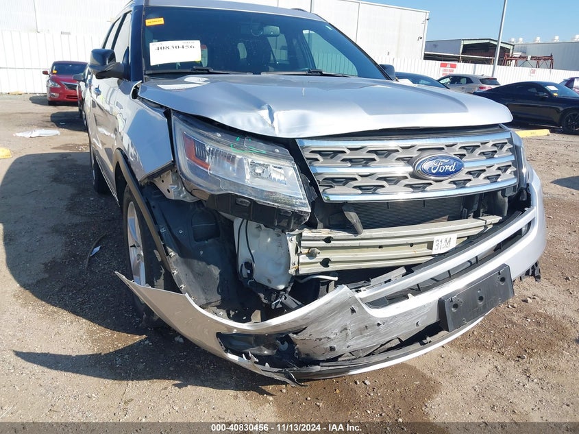 VIN 1FM5K7D87JGA35387 2018 FORD EXPLORER XLT