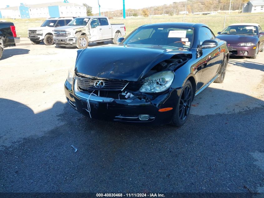 2007 Lexus Sc 430 VIN: JTHFN45YX79012310 Lot: 40830468