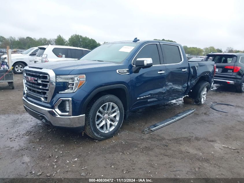 2019 GMC Sierra 1500 Slt VIN: 3GTP8DED1KG209322 Lot: 40830472