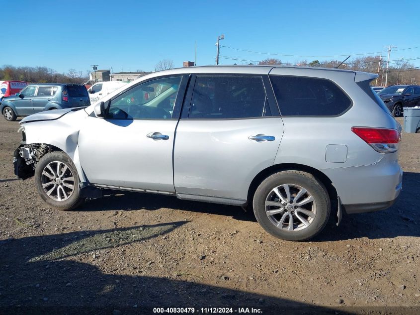 2014 Nissan Pathfinder S VIN: 5N1AR2MMXEC726601 Lot: 40830479