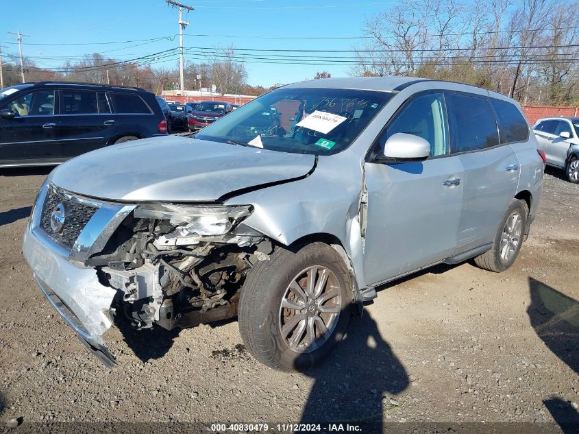 2014 Nissan Pathfinder S VIN: 5N1AR2MMXEC726601 Lot: 40830479