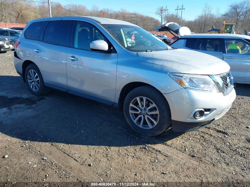 VIN 5N1AR2MMXEC726601 2014 Nissan Pathfinder, S no.1