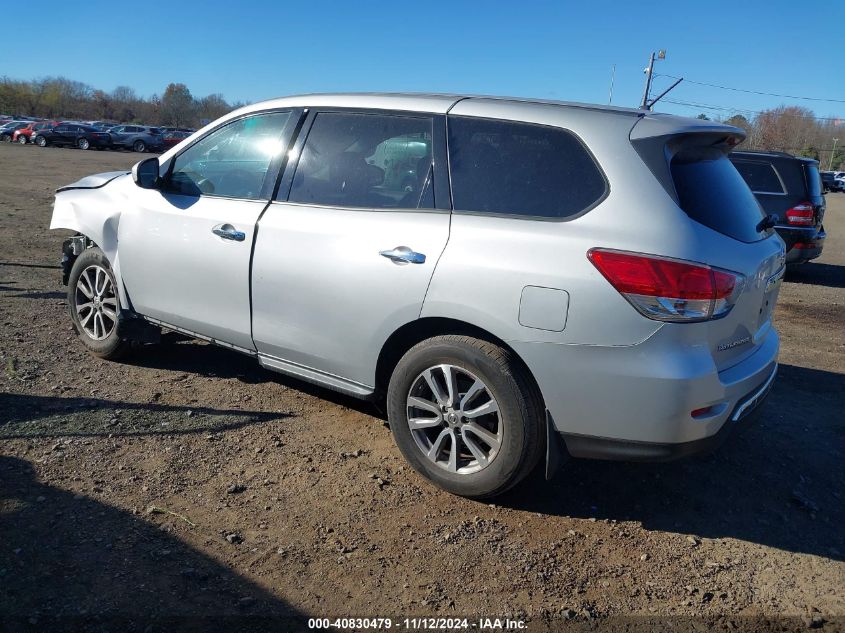 VIN 5N1AR2MMXEC726601 2014 Nissan Pathfinder, S no.3