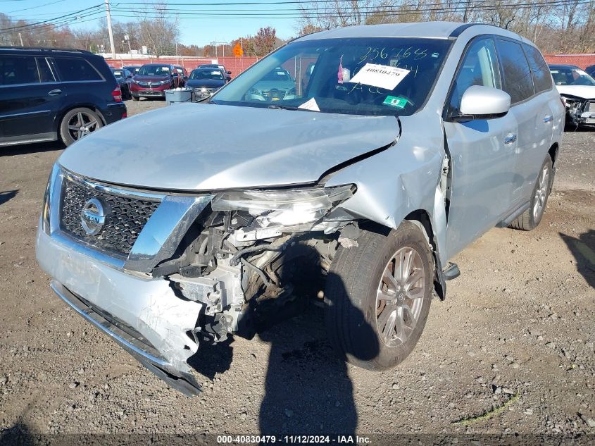 2014 Nissan Pathfinder S VIN: 5N1AR2MMXEC726601 Lot: 40830479