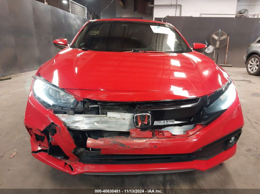 2019 Honda Civic Sport VIN: 2HGFC4B86KH309435 Lot: 40830481