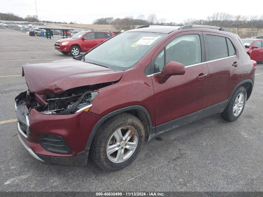 VIN 3GNCJLSB1HL139909 2017 Chevrolet Trax, LT no.2