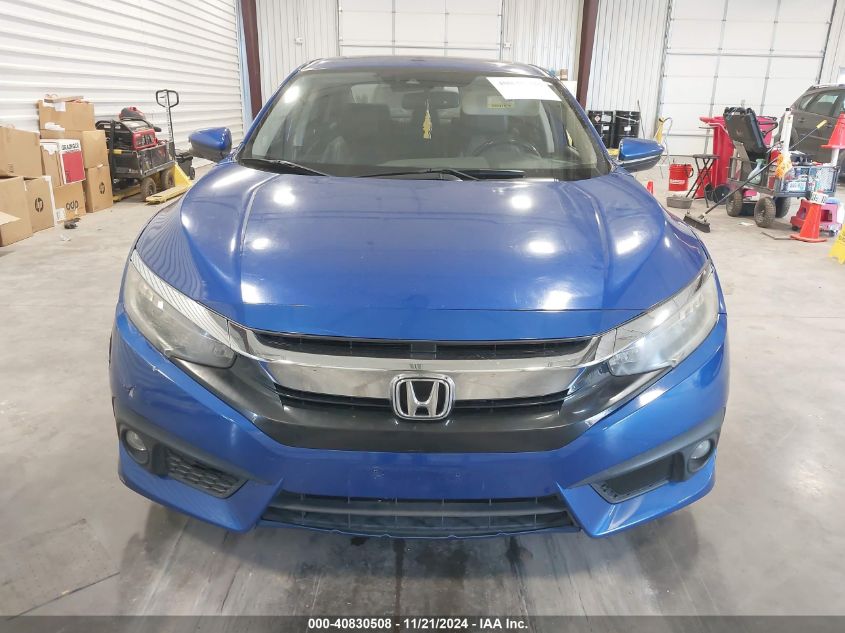 2016 Honda Civic Touring VIN: 19XFC1F96GE022213 Lot: 40830508