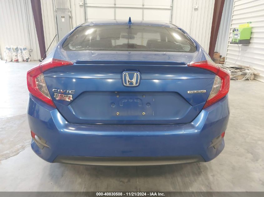 2016 Honda Civic Touring VIN: 19XFC1F96GE022213 Lot: 40830508