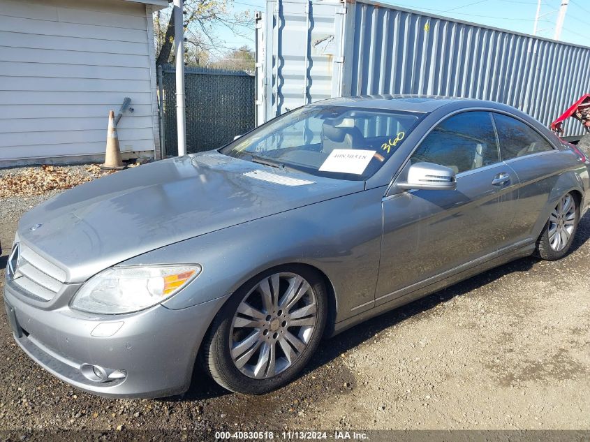 2010 Mercedes-Benz Cl 550 4Matic VIN: WDDEJ8GB8AA025870 Lot: 40830518