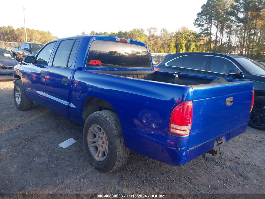 2001 Dodge Dakota Slt/Sport VIN: 1B7HL2AX41S314029 Lot: 40830533