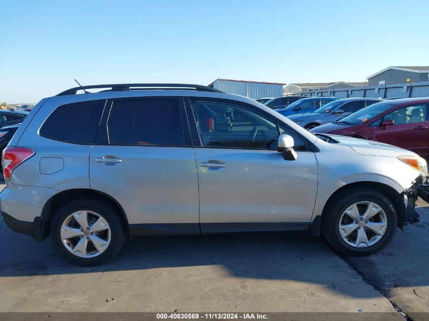 2015 Subaru Forester 2.5I Premium VIN: JF2SJADC0FH402788 Lot: 40830569