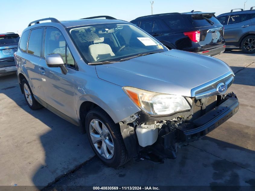 2015 Subaru Forester 2.5I Premium VIN: JF2SJADC0FH402788 Lot: 40830569