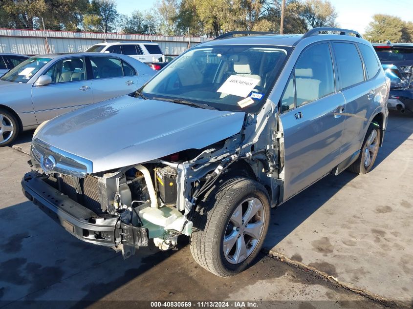 2015 Subaru Forester 2.5I Premium VIN: JF2SJADC0FH402788 Lot: 40830569