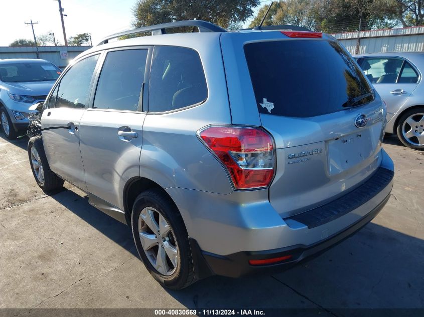 2015 Subaru Forester 2.5I Premium VIN: JF2SJADC0FH402788 Lot: 40830569