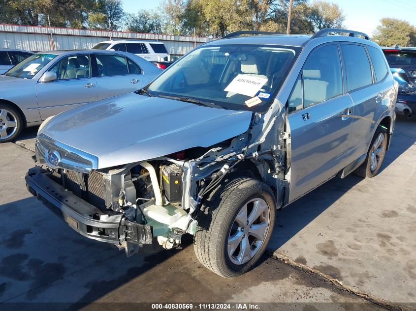 2015 Subaru Forester 2.5I Premium VIN: JF2SJADC0FH402788 Lot: 40830569