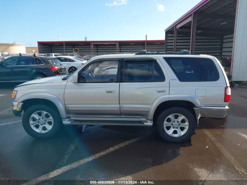 1997 Toyota 4Runner Sr5 V6 Limited VIN: JT3GN87R1V0025469 Lot: 40830606