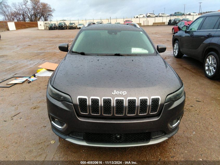 2019 Jeep Cherokee Limited 4X4 VIN: 1C4PJMDX0KD321753 Lot: 40830616